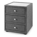 Sorrento 3 Drawer Bedside