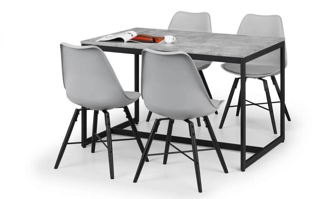 Staten & Kari Grey Dining Set