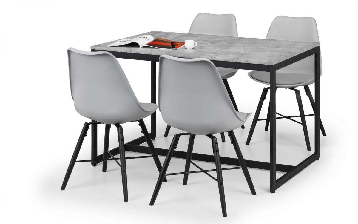 Staten & Kari Grey Dining Set