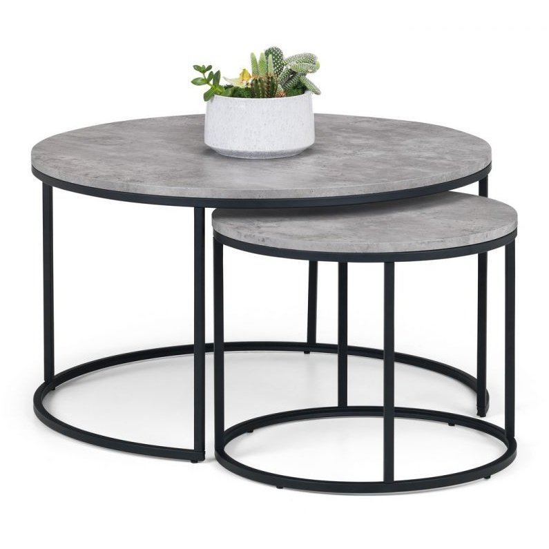 Staten Round Nesting Coffee Table