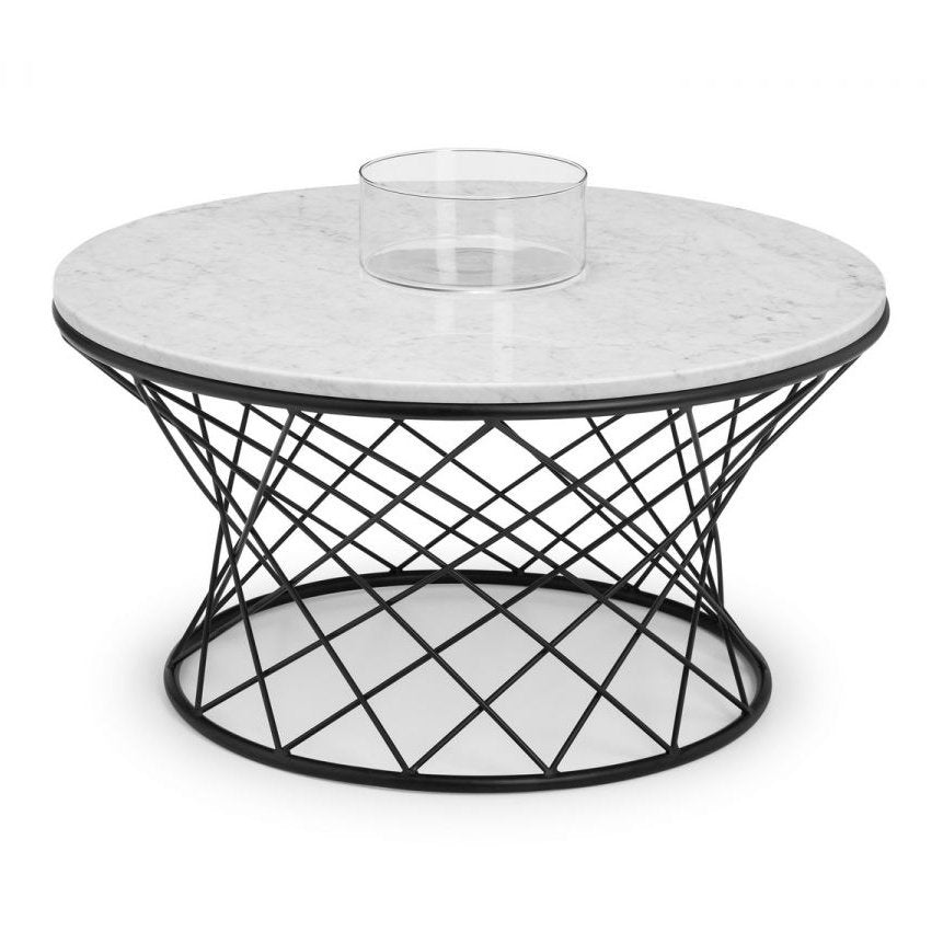 Trevi Real Marble Coffee Table