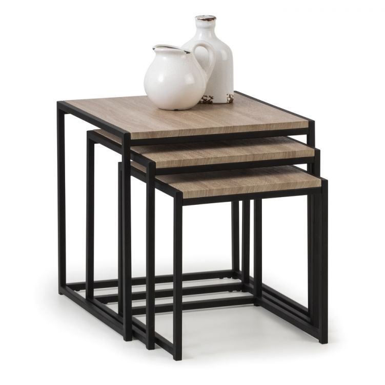 Tribeca Nest of Tables - Sonoma Oak