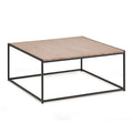Tribeca Square Coffee Table - Sonoma Oak